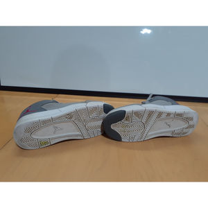 Girls Nike Air Jordan Retro 10 Basketball Shoes Grey Pink Size 1Y